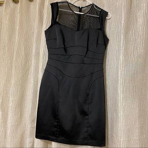 Marc New York Black Mesh Top Dress